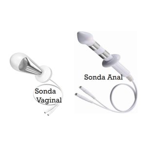 Sonda Anal o Vaginal blanca para ejercicio de Kegel