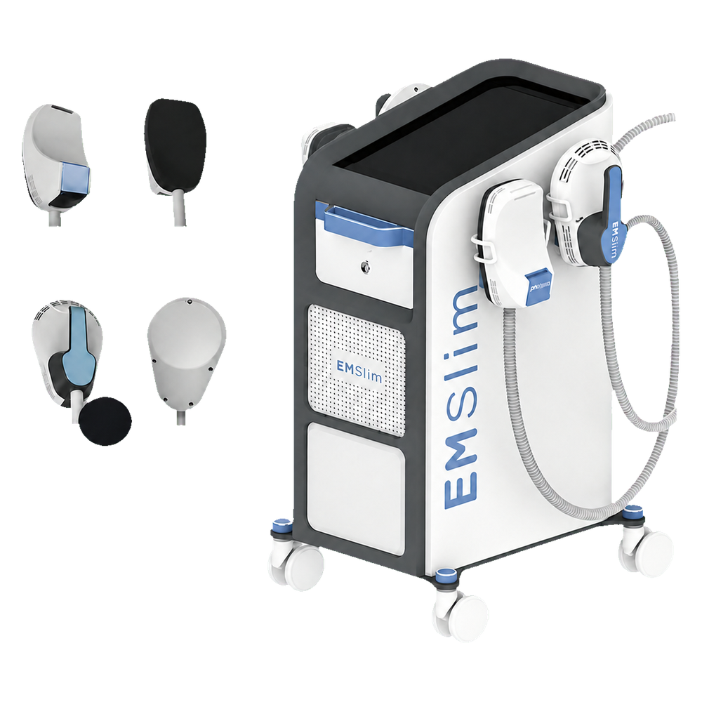 EMSLIM Equipo de electroestimulación NEO CON RF PLUS 4 Manijas